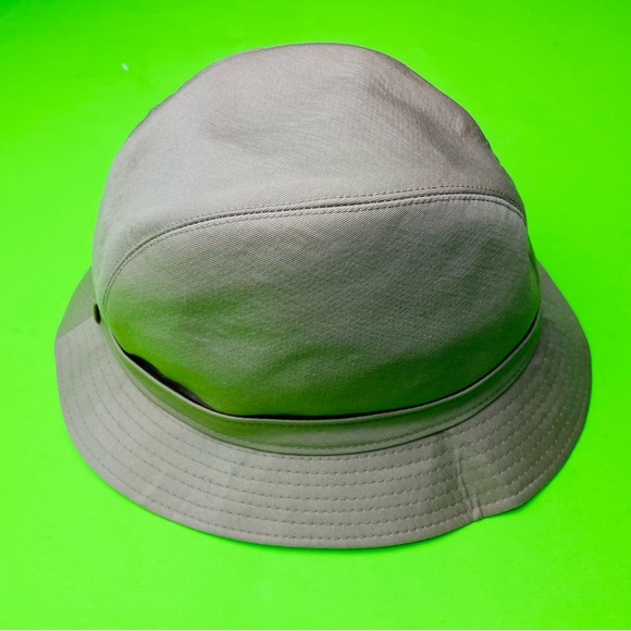Burberry Women’s Classic Authentic Cotton Fedora Bucket Hat Size 7.25 - Picture 1 of 6